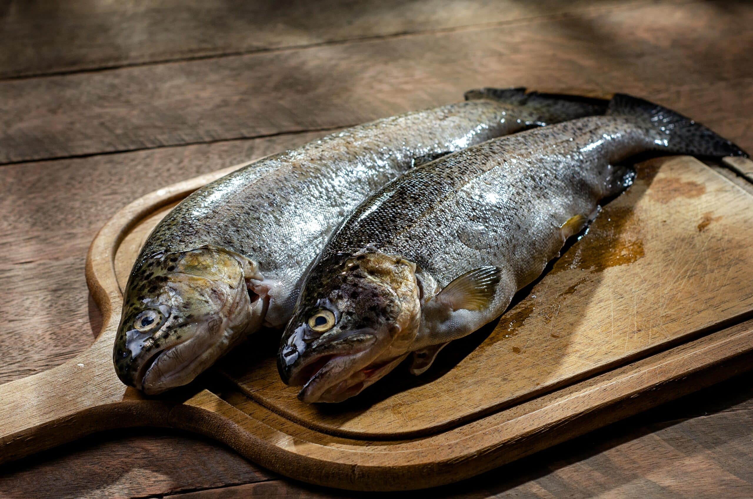 whole rainbow trout