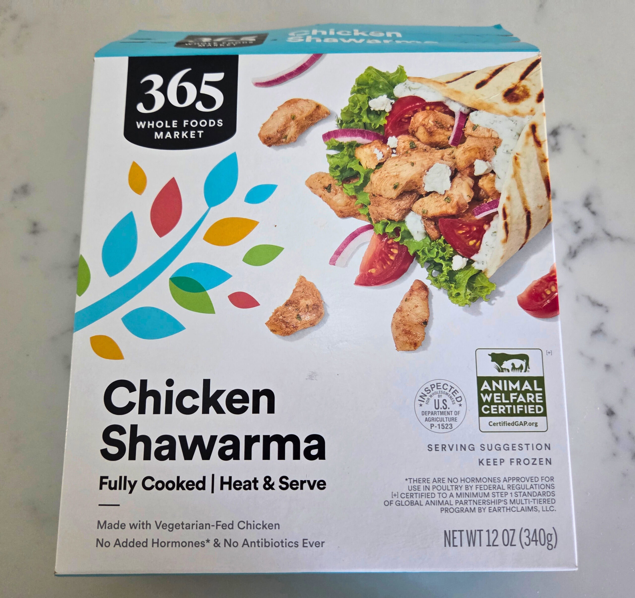 whole foods frozen chicken shawarma