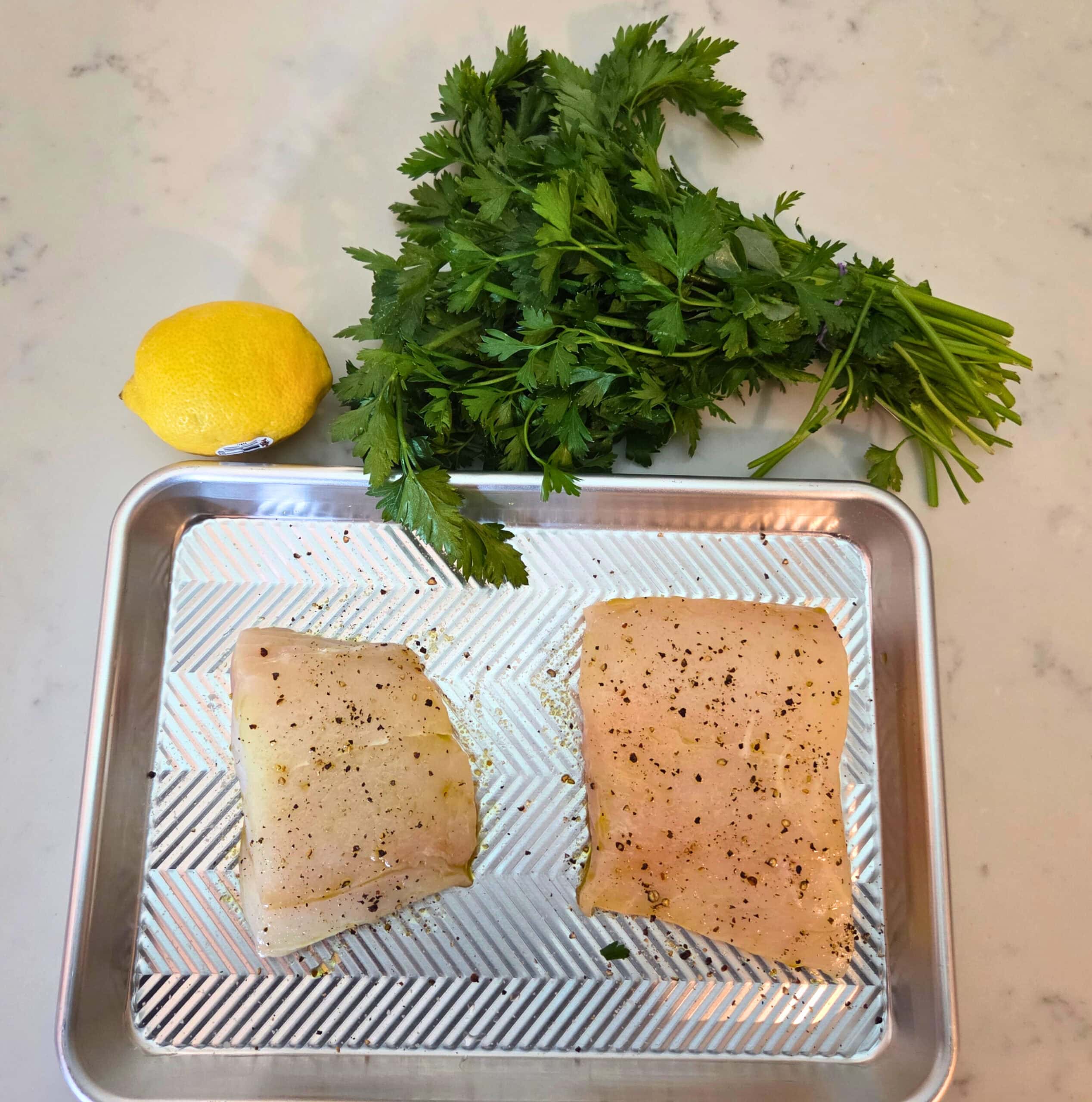 grilled halibut ingredients