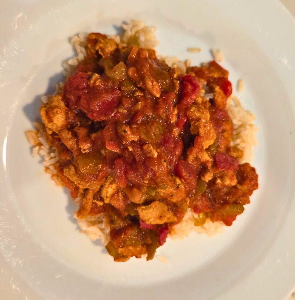 slow cooker unstuffed peppers