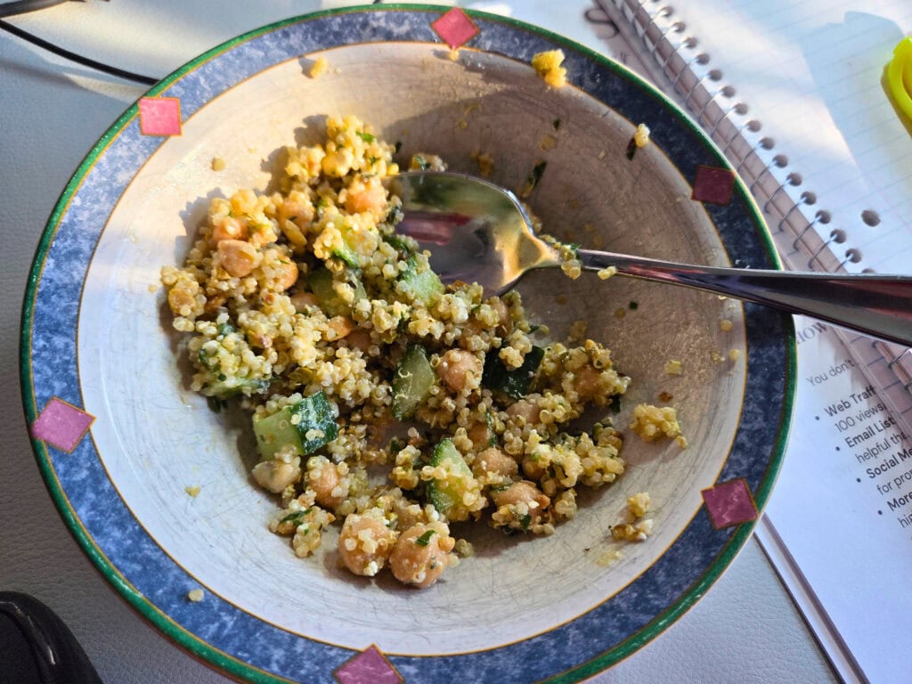 quinoa breakfast salad