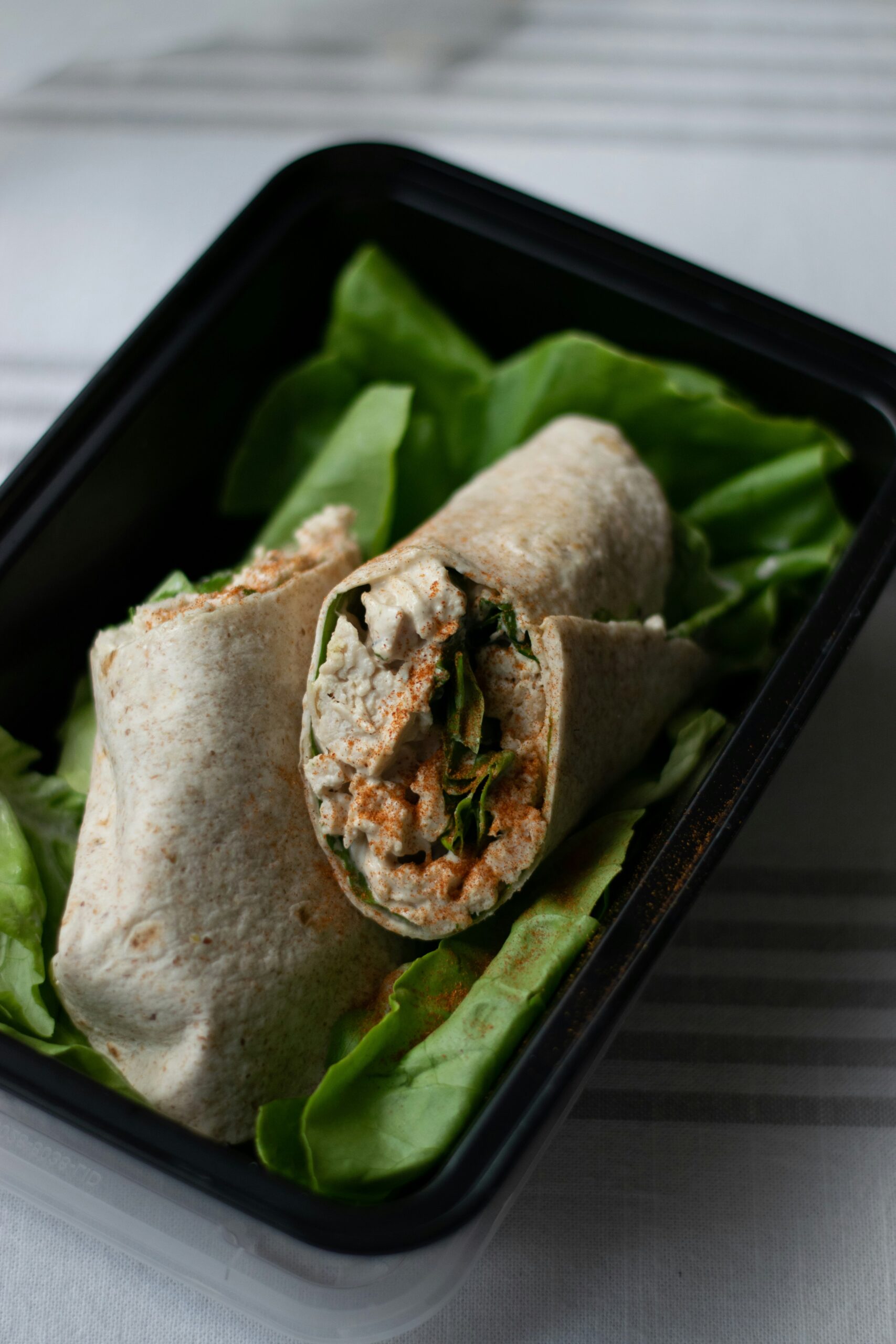 chicken caesar wrap