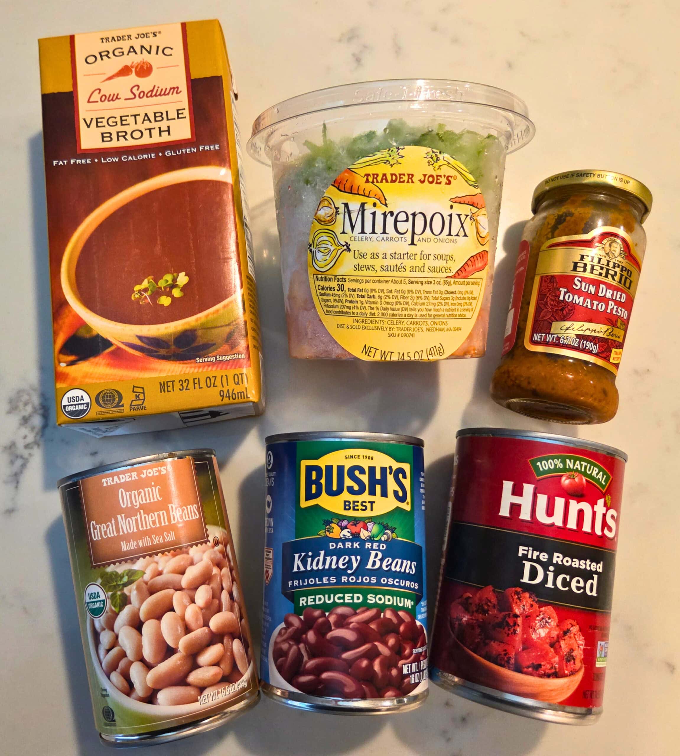 minestrone ingredients